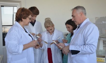 Біологічний факультет відвідала Марина Миколаївна Сухомлин