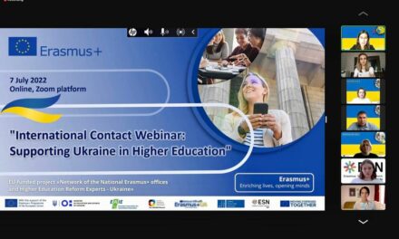 Анна Осмоловська взяла учать у вебінарі «International Contact Webinar: Supporting Ukraine in Higher Education»