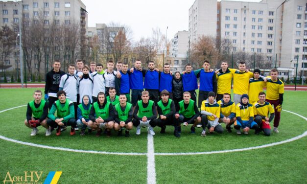 Міжфакультетські змагання з футболу за Кубок першокурсника