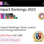 ДонНУ імені Василя Стуса потрапив до провідного міжнародного рейтингу Impact Rankings 2023