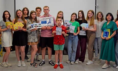 Представниці ДонНУ імені Василя Стуса знайомлять школярів Вінницької області з принципами академічної доброчесності і відкритої науки