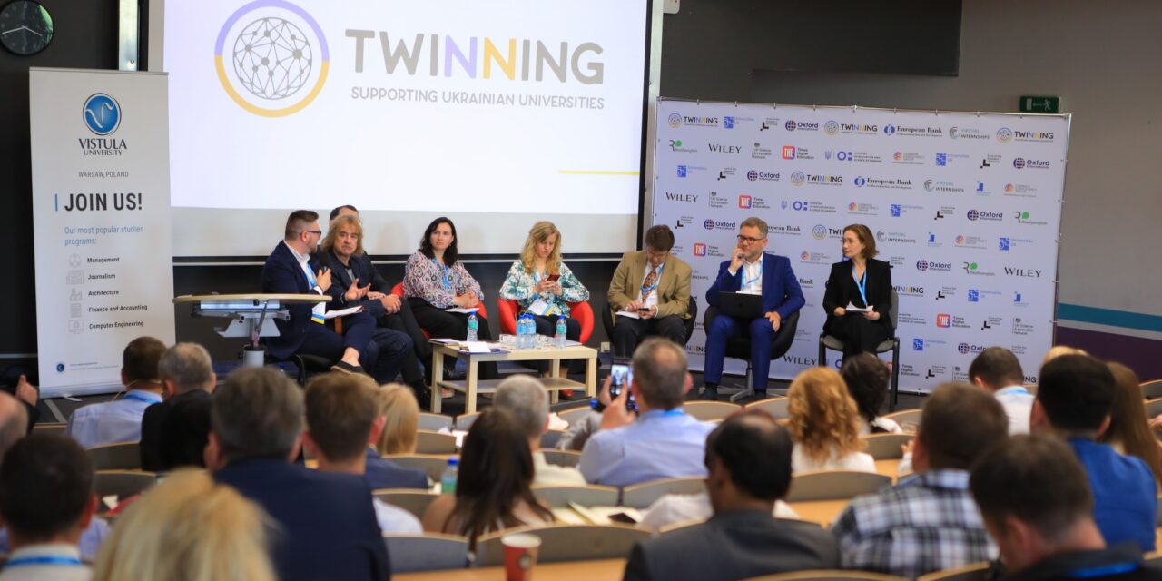 Професорка кафедри журналістики та соціальних комунікацій Наталія Стеблина взяла участь у конференції «UK-Ukraine Second International Twinning Conference 2024: Роль університетів у післявоєнному відновленні України»