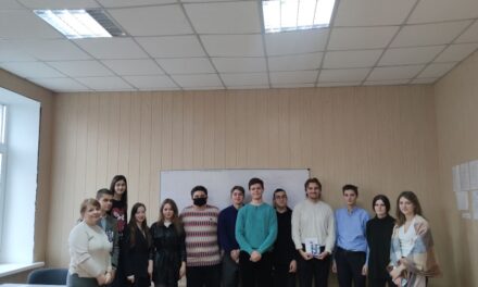 Засідання Студентського наукового товариства