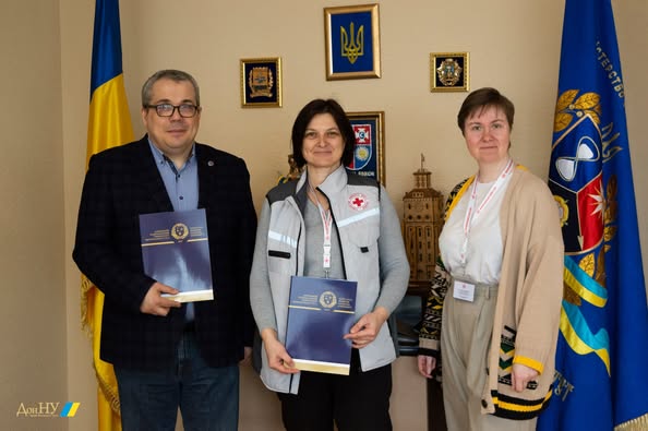 Меморандум про співпрацю з відокремленим підрозділом Вінницької Обласної Організації Товариства Червоного Хреста України у Вінницькому районі та м. Вінниця
