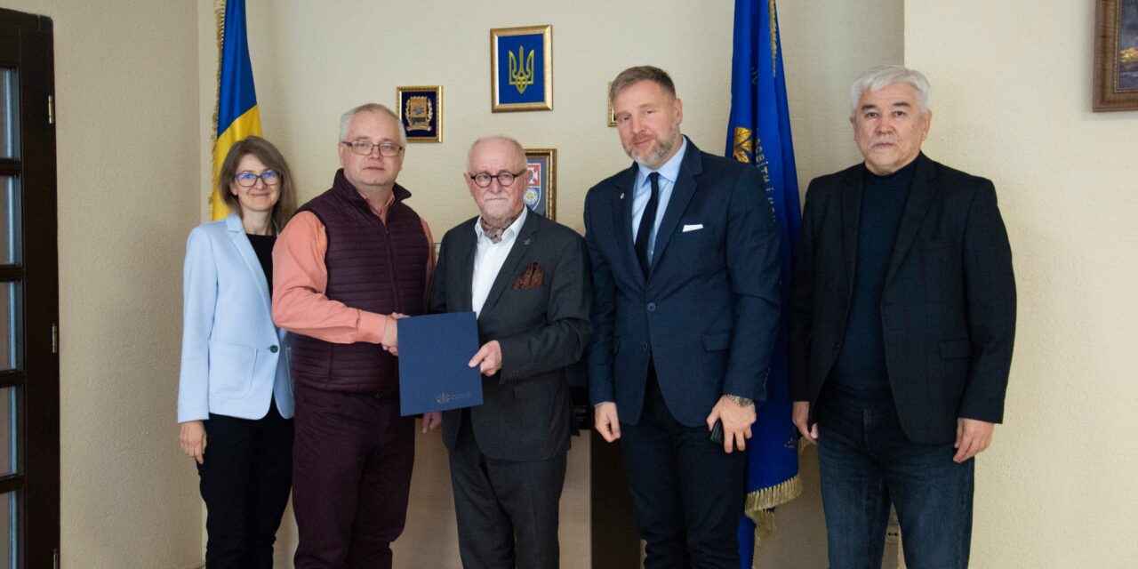 Візит директора Східноєвропейського центру Варшавського університету пана Яна Маліцького до ДонНУ імені Василя Стуса