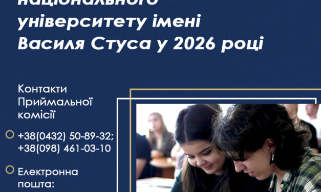 Шановні вступники!